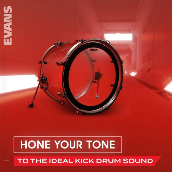 Produktbild Evans BD18EMADCW Coated Weiss Bassdrumfell 18 (Schlagzeug)