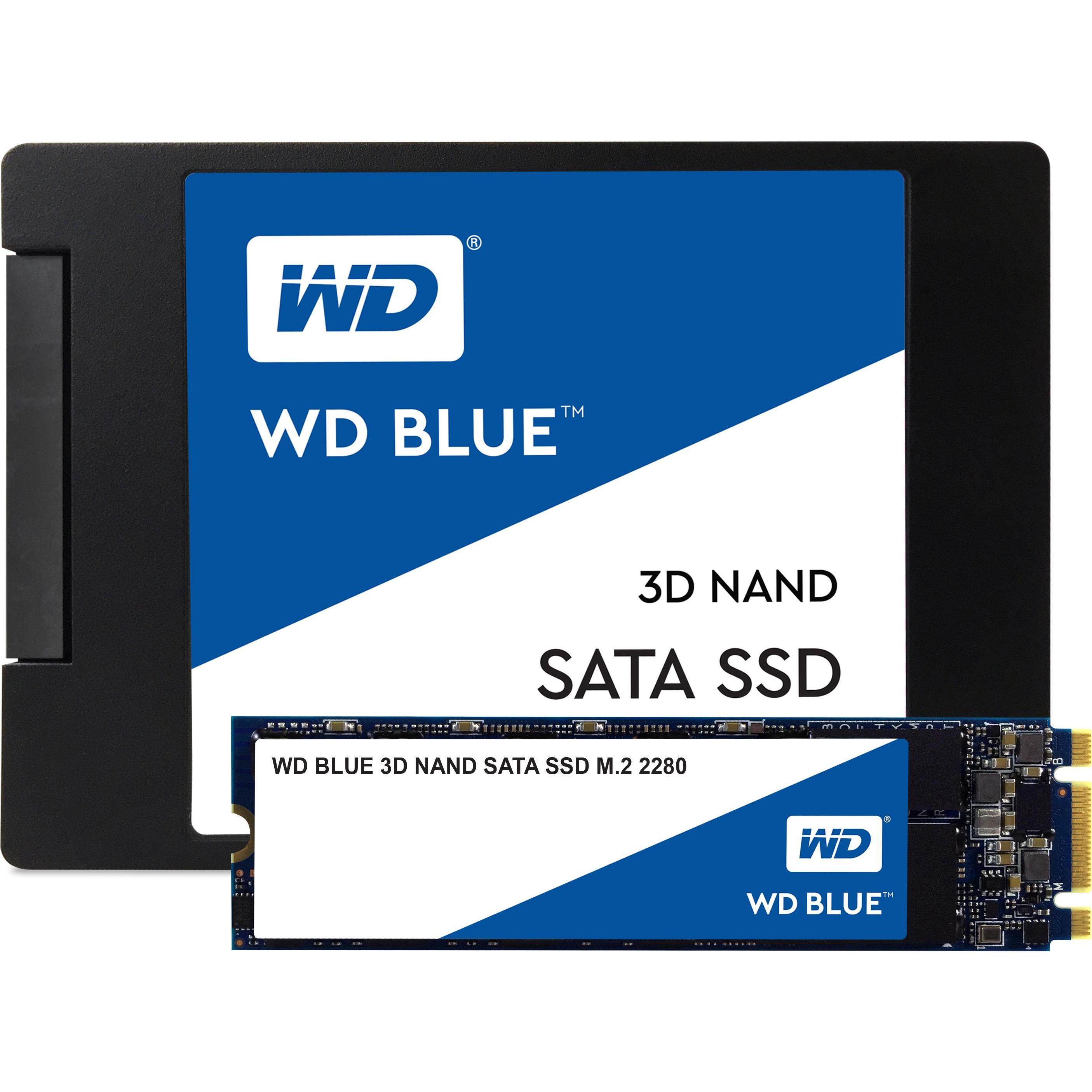 WD Blue (1000 GB, 2.5"), SSD