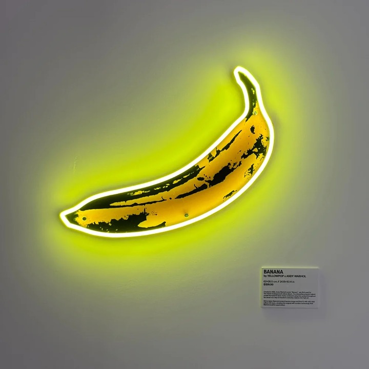 Produktbild YellowPop Andy Warhol Banana
