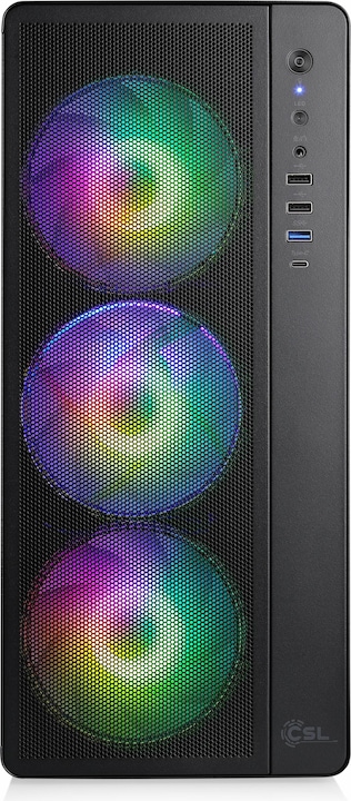 Actual product image CSL Gaming PC M12060H (AMD Ryzen 5 8400F, 16 GB, 1000 GB)