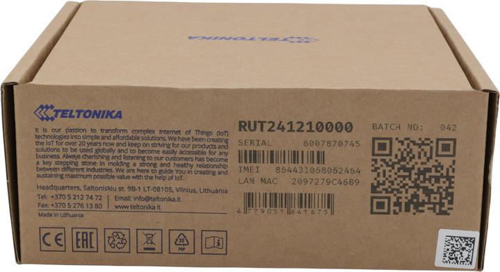 Produktbild Teltonika RUT241 eSIM
