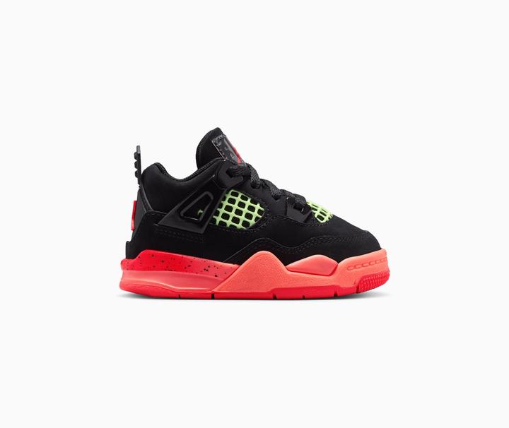 Produktbild Jordan 4 Retro Black Bright Mango Barely Volt Infrared 23 (23.5)