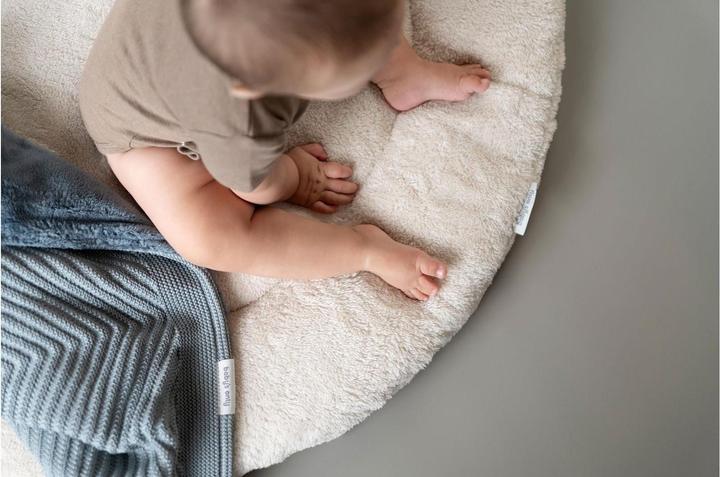 Actual product image Baby's only Playpen insert Cozy warm linen - Ø90 cm (90 cm, 90 cm)