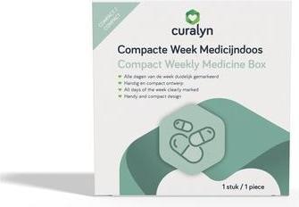 Curalyn Compact Weekly Medicine Box