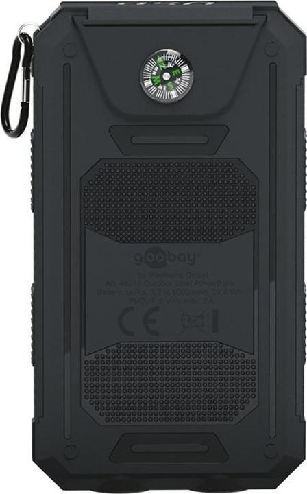 Immagine prodotto Goobay Solare per esterni (8000 mAh, 10 W, 29.60 Wh)