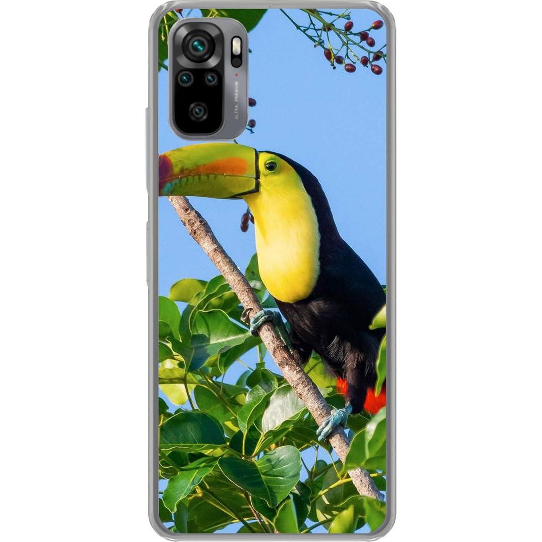 König Design Hülle Handy Schutz für Xiaomi Redmi Note 10S Case Cover Tasche Bumper Etuis TPU (Xiaomi Redmi Note 10S), Sm...