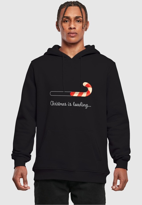 Immagine prodotto Merchcode Felpa con cappuccio pesante con caricamento natalizio - 113285 (M)
