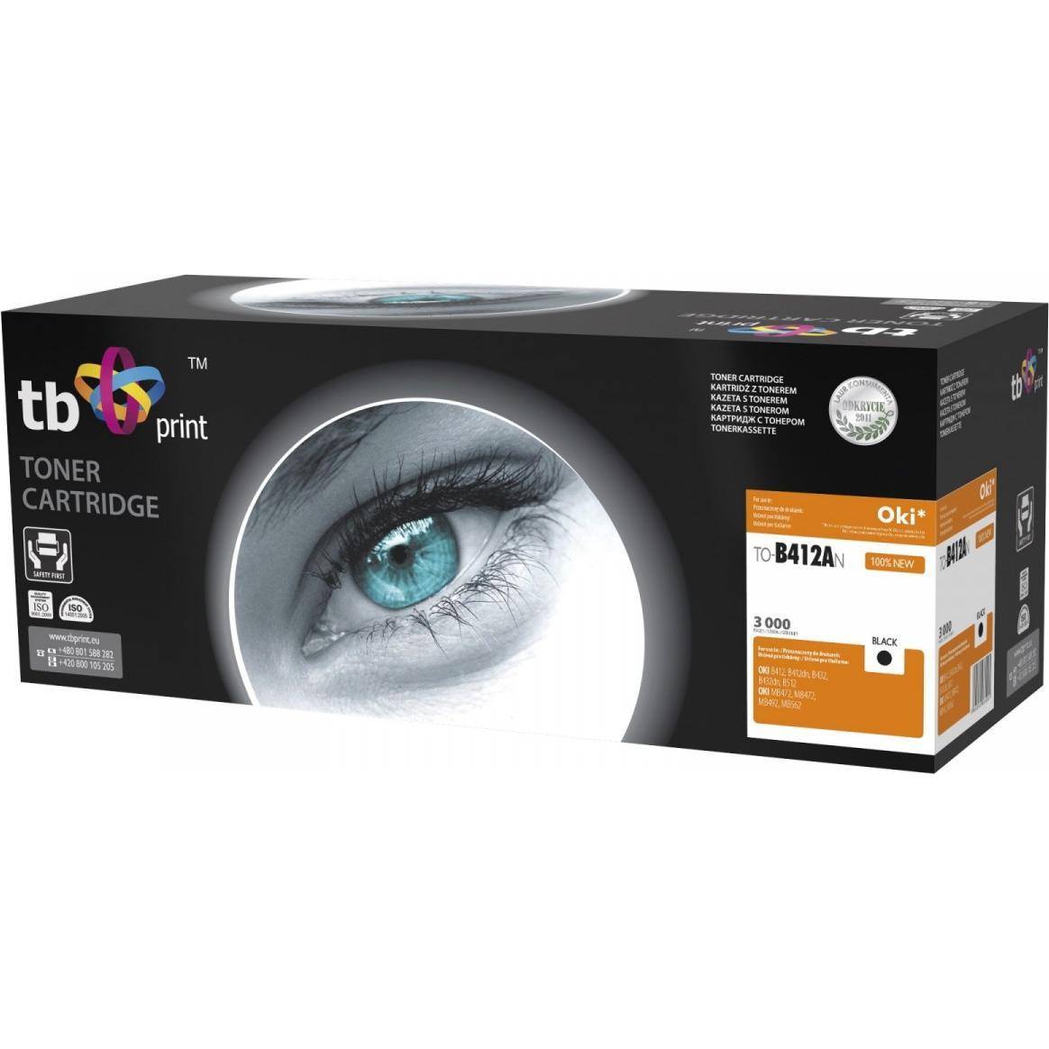 Lenovo, Toner, Print TO-B412AN toner cartridge 1 pc(s) Black (B)
