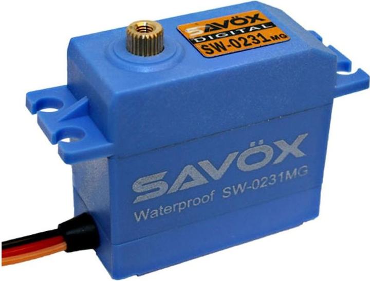 Actual product image Savöx Standard servo SW-0231MG+ 15 kg digital, metal gearbox