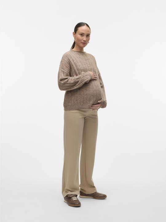 Produktbild Vero Moda Maternity Normal geschnitten Rundhals Pullover Gestricktes Oberteil (L)