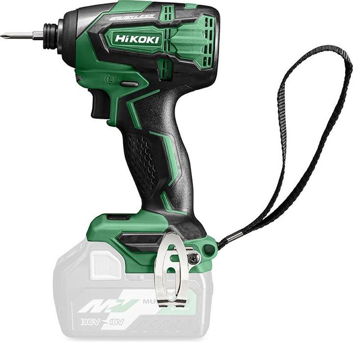 Immagine prodotto Hikoki WH18DE Avvitatore a impulsi a batteria da 1/4 di pollice solo (Batteria ricaricabile)
