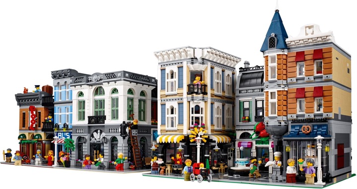 Actual product image LEGO Creator Expert End-Of-Live Set Assembly Square / Stadtleben - 10255 NEU! Teile 4002x (10255)