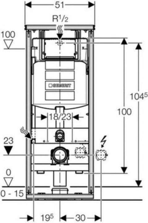 Produktbild Geberit GIS Wand-WC