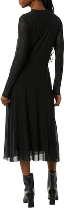 Actual product image Comma Kleid Hochgeschlossenes Midi-Kleid aus Mesh (36)