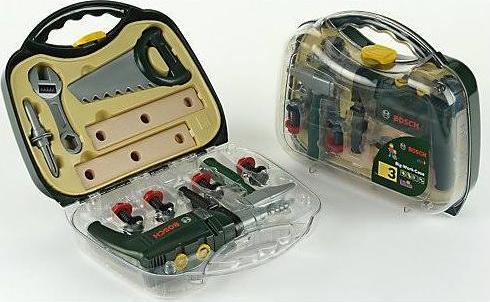 Actual product image Theo Klein Bosch toolbox with drilling machine