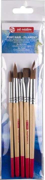 Actual product image Talens Pony Filament Brush Set