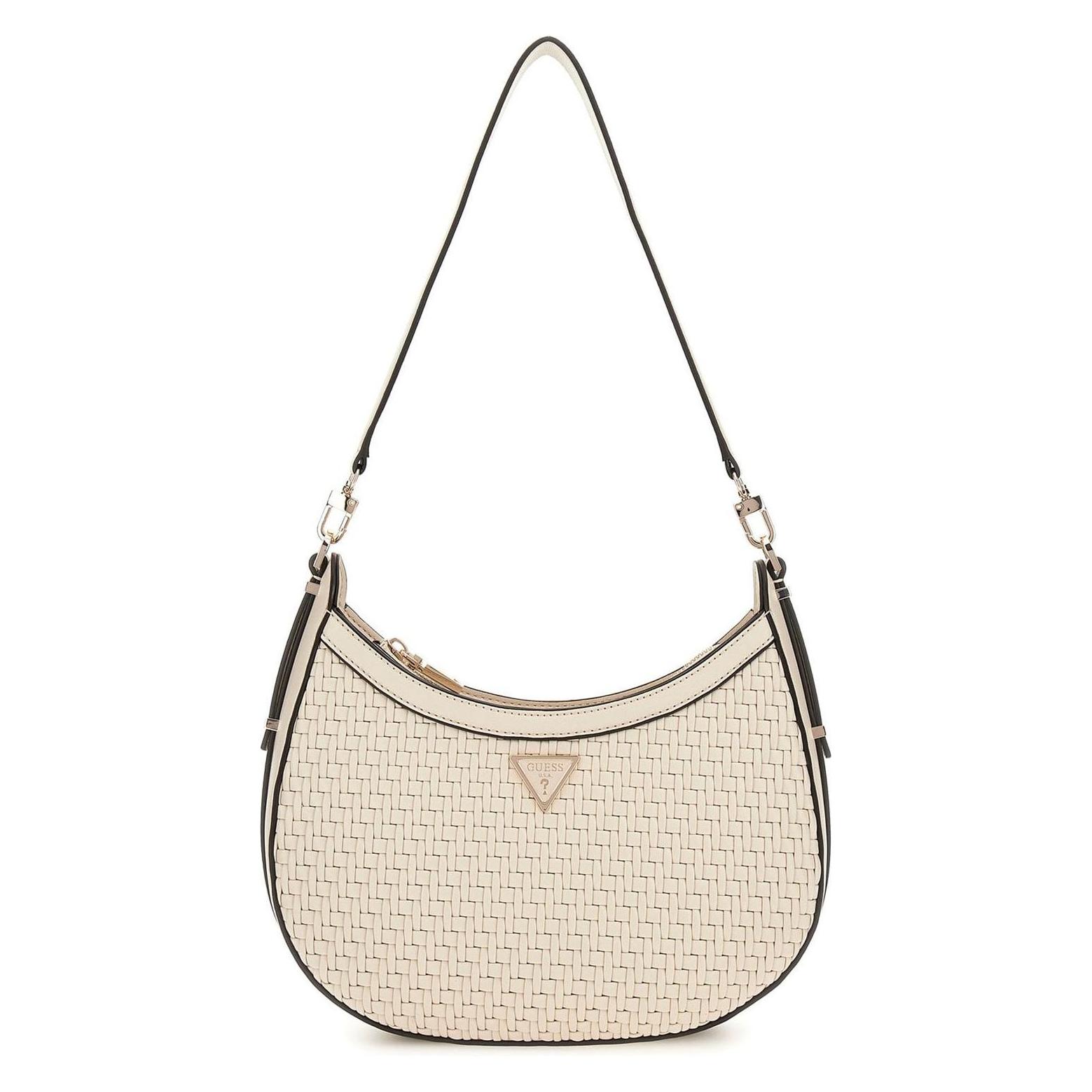 Guess, Damen, Handtasche, Murielle Hobo Bag, Beige