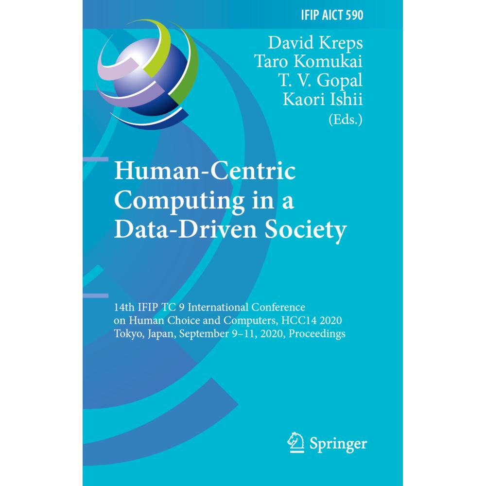 Human-Centric Computing in a Data-Driven Society, Fachbücher von David Kreps, T. V. Gopal, Taro Komukai, Kaori Ishii