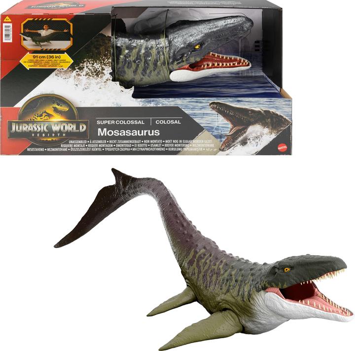 Jurassic World Giant dinosaur Mosasaurus