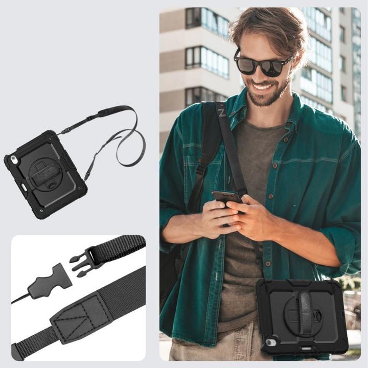 Actual product image Tech-Protect Solid360 case for iPad Air 11" 2024 - black (Apple iPad Air 11 2024)