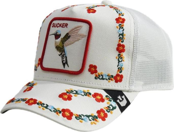 Goorin Bros . Necessary Nectar Sucker Trucker Cap - 101-1921-WHI (One size)
