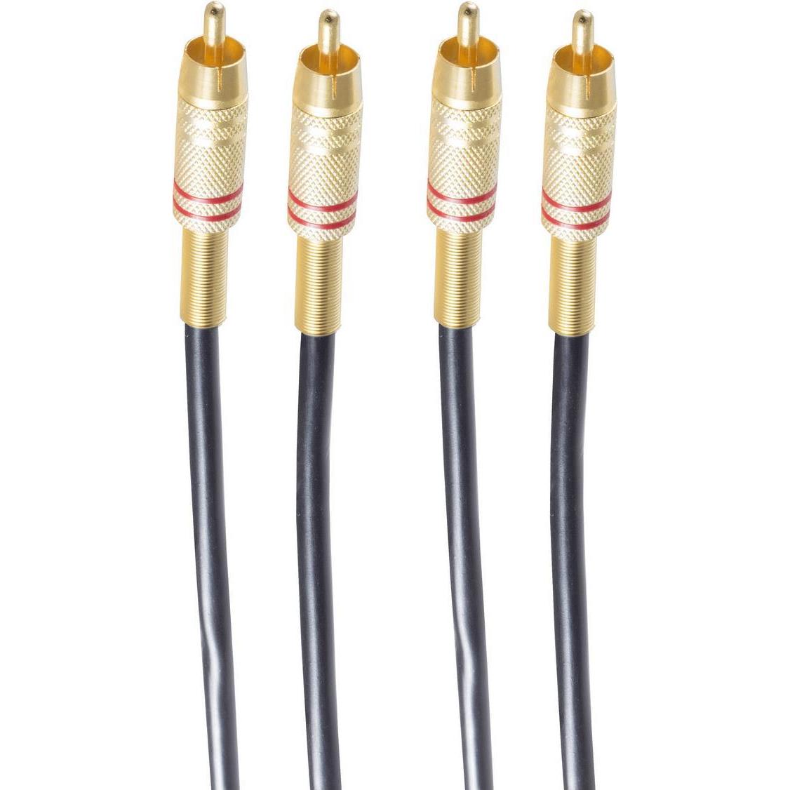 Shiverpeaks BASIC-S 2x RCA (1.50 m), Audio Kabel