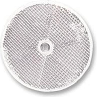 Actual product image TE Sensors XUZC80 plastic body reflector,80mm dia