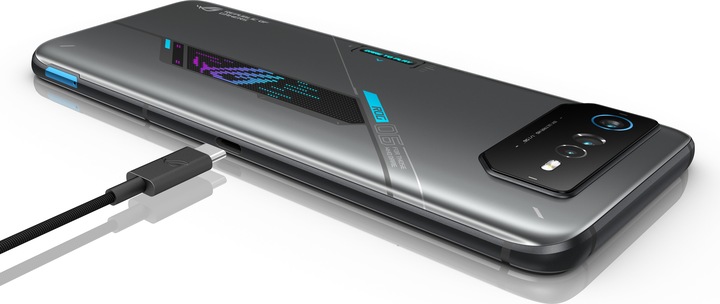 Produktbild ASUS ROG Phone 6D (256 GB, Space Gray, 6.78", Dual SIM, 50 Mpx, 5G)
