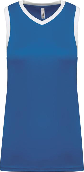 sporty royal blue, White