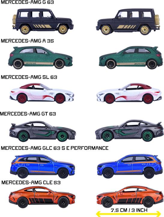 Actual product image Majorette Mercedes-AMG Deluxe (random model)