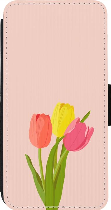 Produktbild PhoneLook Hülle Wallet schwarz Spring 23 tulip trio (Apple iPhone 13 Pro Max)