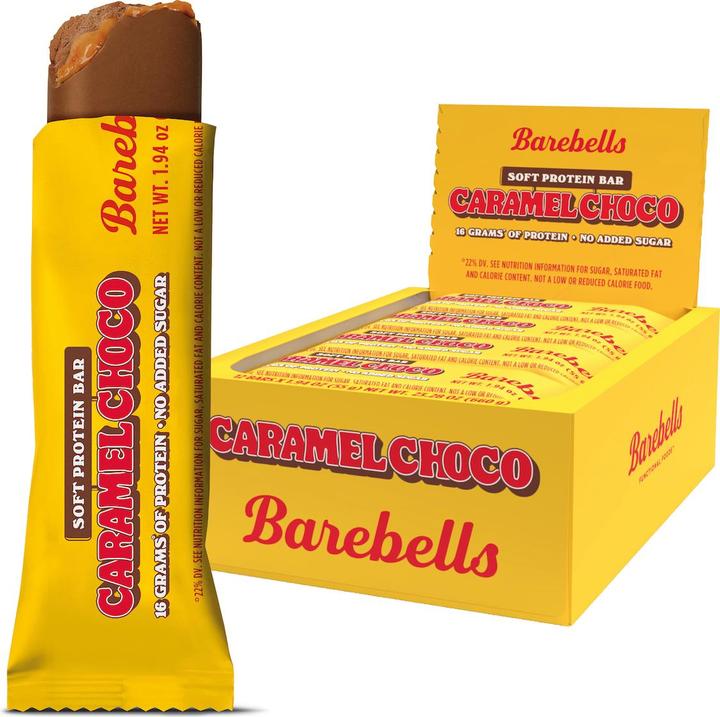 Produktbild Barebells Soft Protein Bar (Caramel Choco, 12 Stk., 660 g)