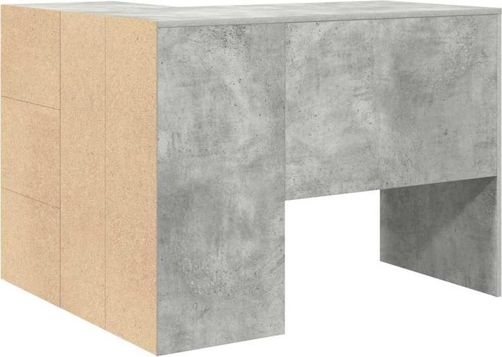 Image du produit vidaXL Eck-Schreibtisch (88 x 102 x 75 cm)