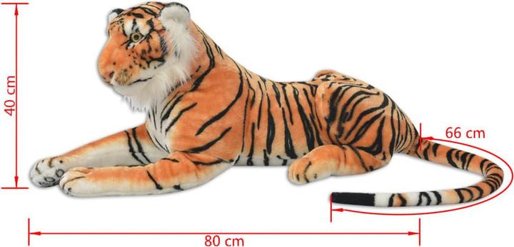 Actual product image vidaXL Leopard Plüschtier (39 cm)