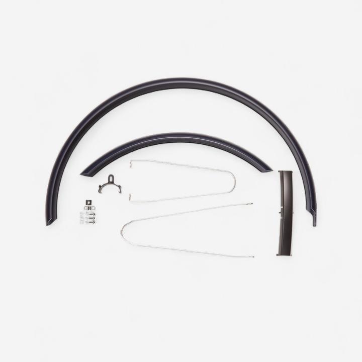 Actual product image Btwin Polycarbonate mudguard set (Mudguard set)