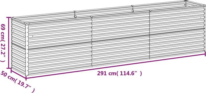 Immagine prodotto vidaXL Hochbeet für den Garten