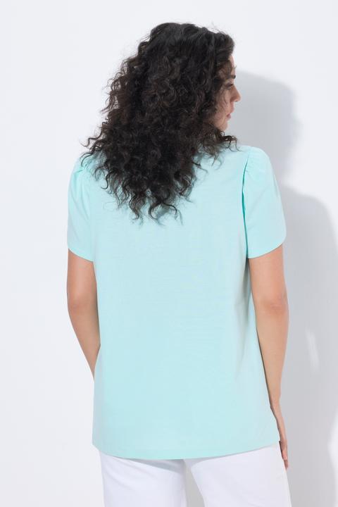 Actual product image Ulla Popken Draped Sleeve Tee (58)