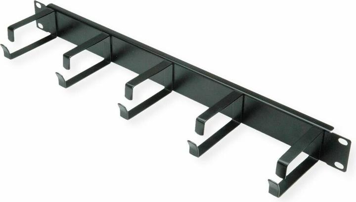 Actual product image Value 19/" front panel, horizontal or vertical cable routing, RAL 9005 black