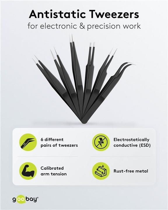 Produktbild Goobay Pinzetten-Set