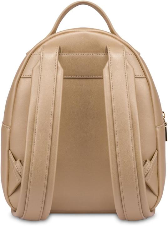 Actual product image Love Moschino Metallic Gold PU Backpack