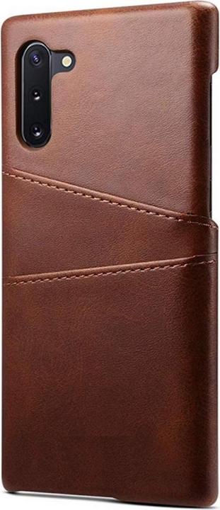 Actual product image Screenguard Samsung Galaxy Note10 CardCaddy Leather Backcase with Card Pockets (Samsung Galaxy Note 10)