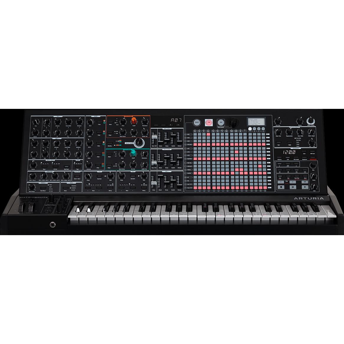 Arturia Matrix Brute Noir Edition, Synthesizer, Schwarz