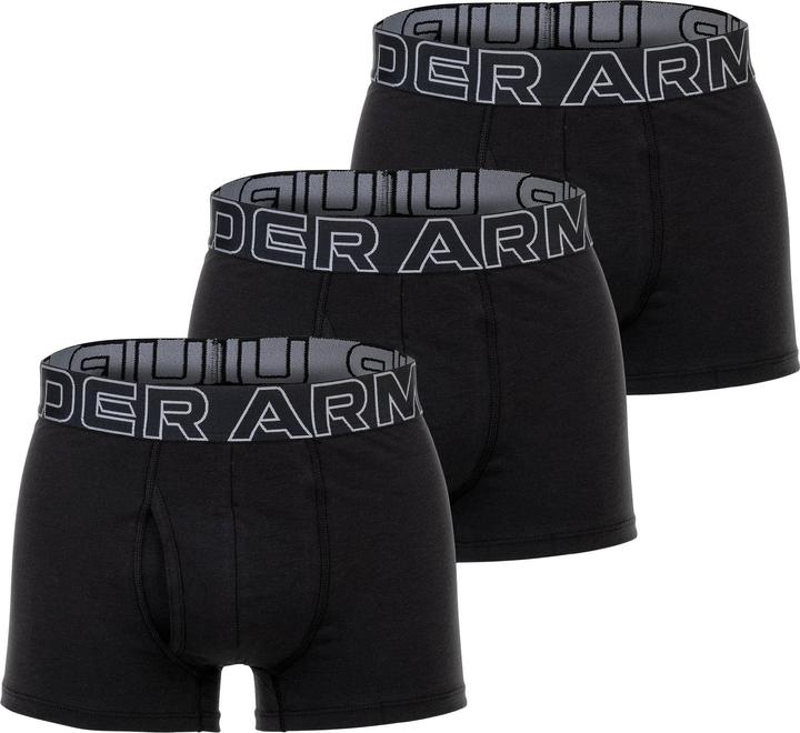 Actual product image Under Armour Boxer shorts Sporty Figure-hugging UA PERFORMANCE COTTON - SOLID 3 IN 3PK (L, pack of 3)
