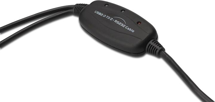 Produktbild Digitus USB 2.0 zu 2x RS232-Kabel (1.50 m)
