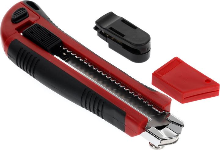 Actual product image Gedore Red red R93200025 Cutter knife 5 blade width 25 mm with clip (Cutters)