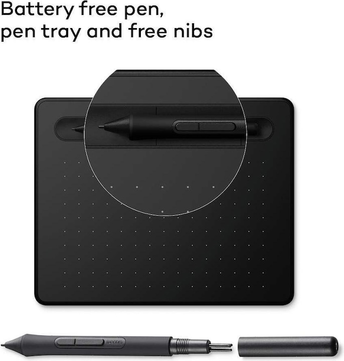 Image du produit Wacom Intuos Basic Pen S Noir (7", 2540 lpi)