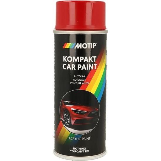 Motip, Accessori per autotuning, Vernice spray compatta 41400 rosso 400ml