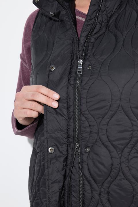 Actual product image Ulla Popken HYPRAR Ogee Quilted Vest (54)