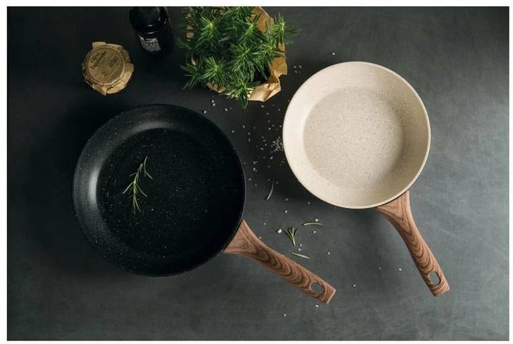 Immagine prodotto Sambonet Padella 28 cm Rock'N'Rose (28 cm, Padella per friggere, Alluminio)