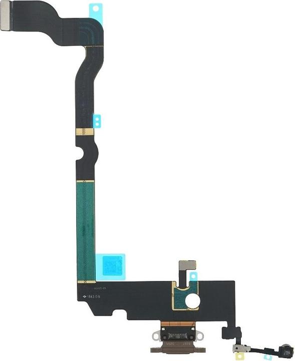 Actual product image OEM Dock Lightning Flex for iPhone XS Max gold (iPhone XS Max)